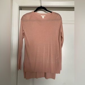 2 exactly the same design. One is a blush peach pink other is purple